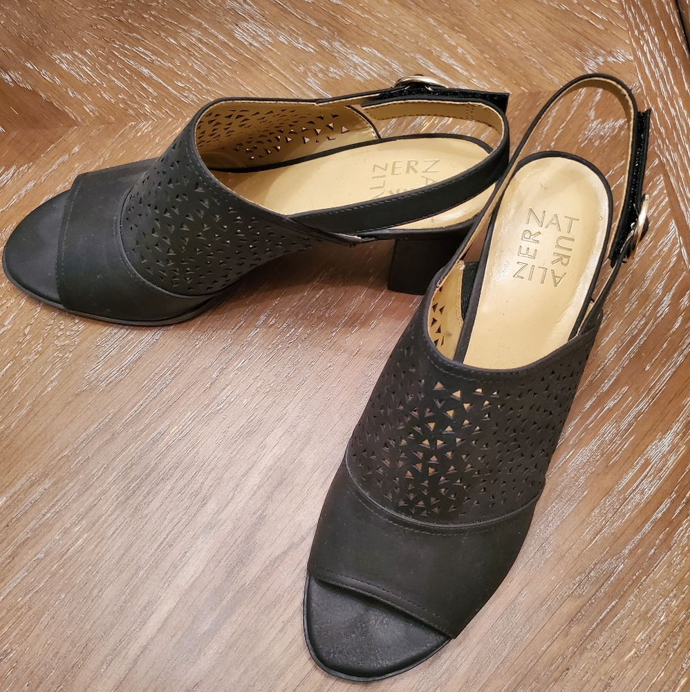 Naturalizers Sling Back Sandals High Heels - Size